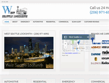 Tablet Screenshot of locksmithwestseattle.com